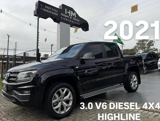 VOLKSWAGEN AMAROK 3.0 V6 TDI DIESEL HIGHLINE CD 4MOTION AUTOMÁTICO VOLKSWAGEN AMAROK 3.0 V6 TDI DIESEL HIGHLINE CD 4MOTION AUTOMÁTICO